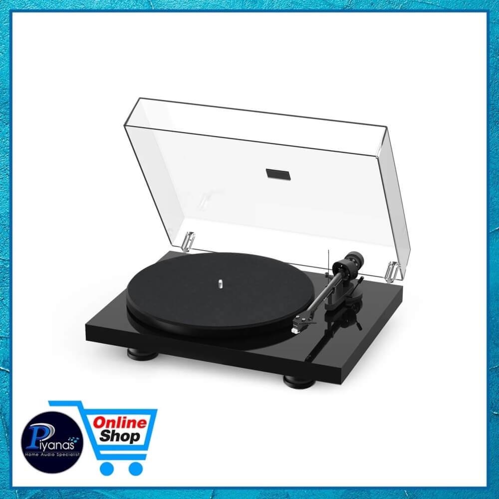 เครื่องเล่นแผ่นเสียง PROJECT : DEBUT CARBON EVO (พร้อมหัวเข็ม ORTOFON รุ่น 2M RED) (HIGH GLOSS BLACK)